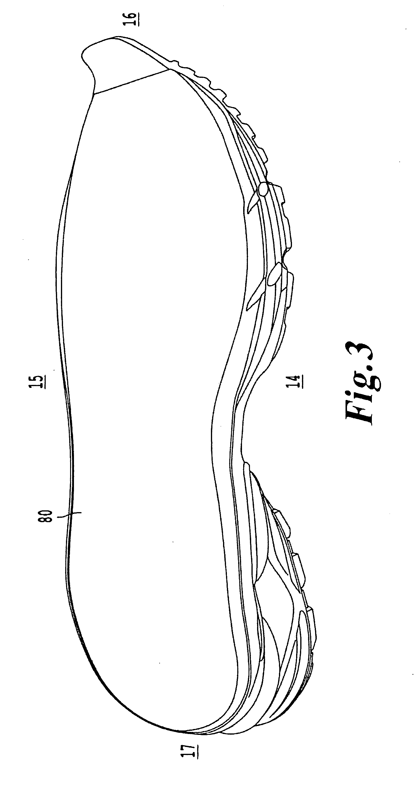 Athletic shoe with cushion structures
