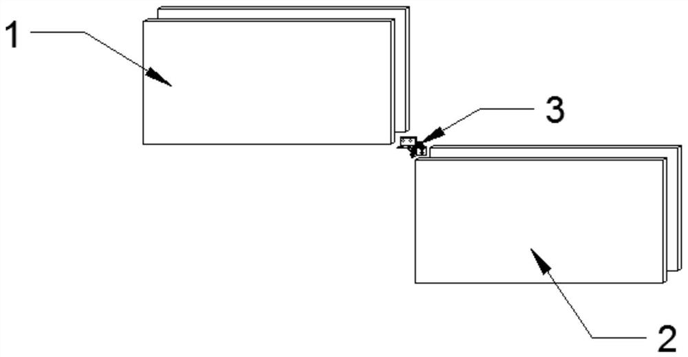 An installation structure and installation method of a steel structure wall outer panel