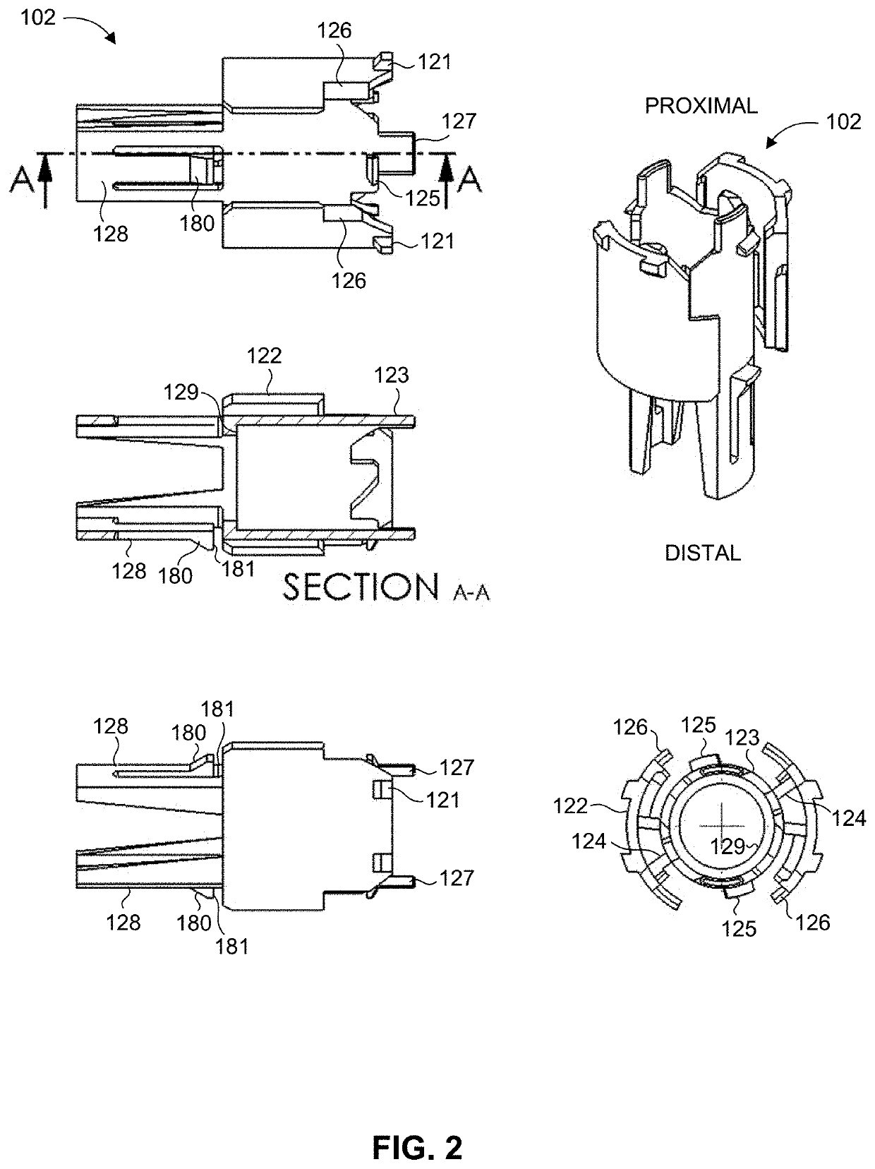 Automatically retracting safety needle assembly