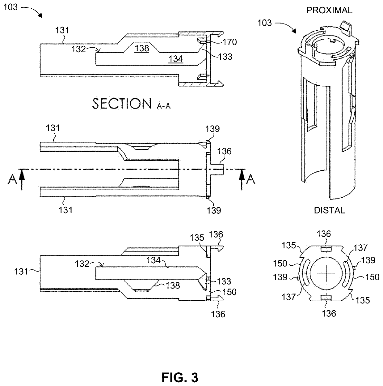 Automatically retracting safety needle assembly