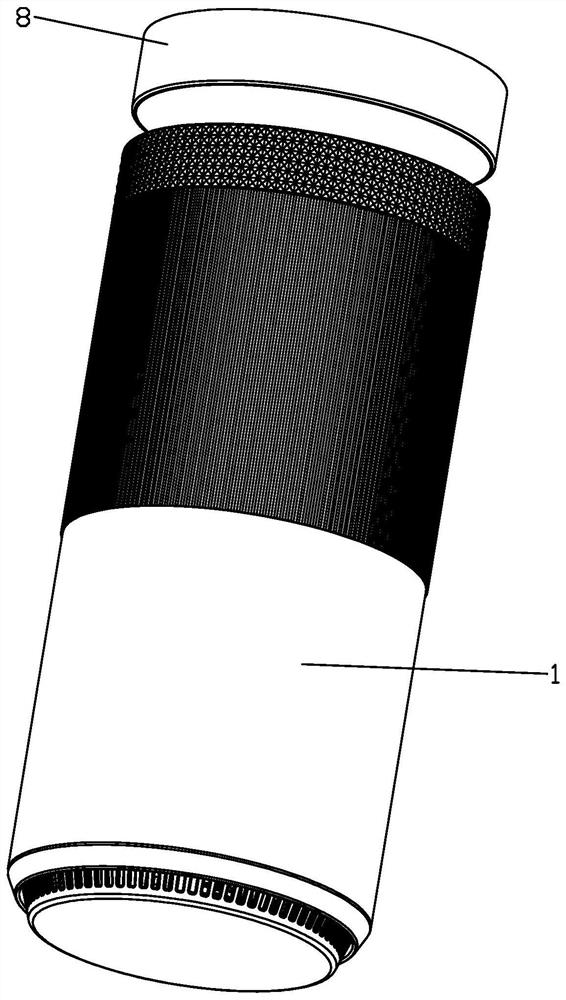 Vehicle-mounted spray type hypochlorous acid sterilization instrument