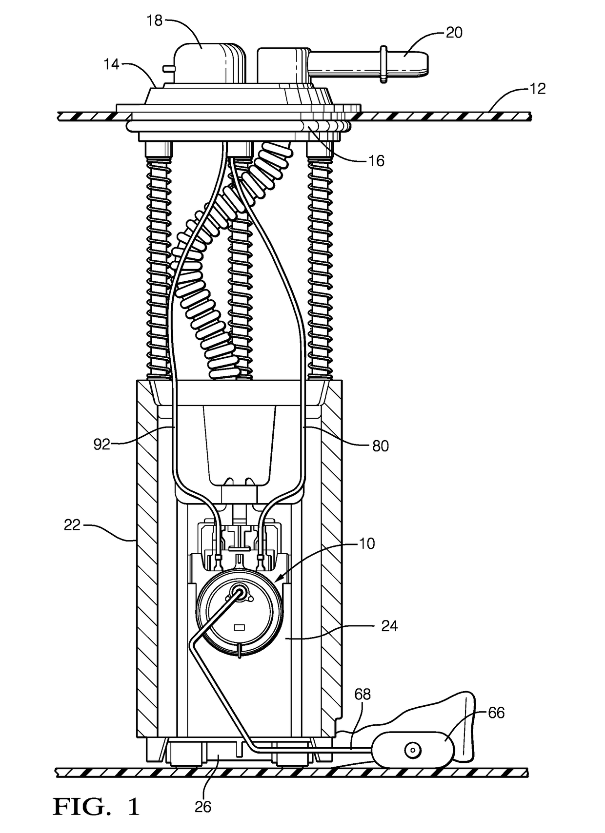 Electrical connection having a gold contact surface with discrete areas of hardness and fuel level sensor using the same
