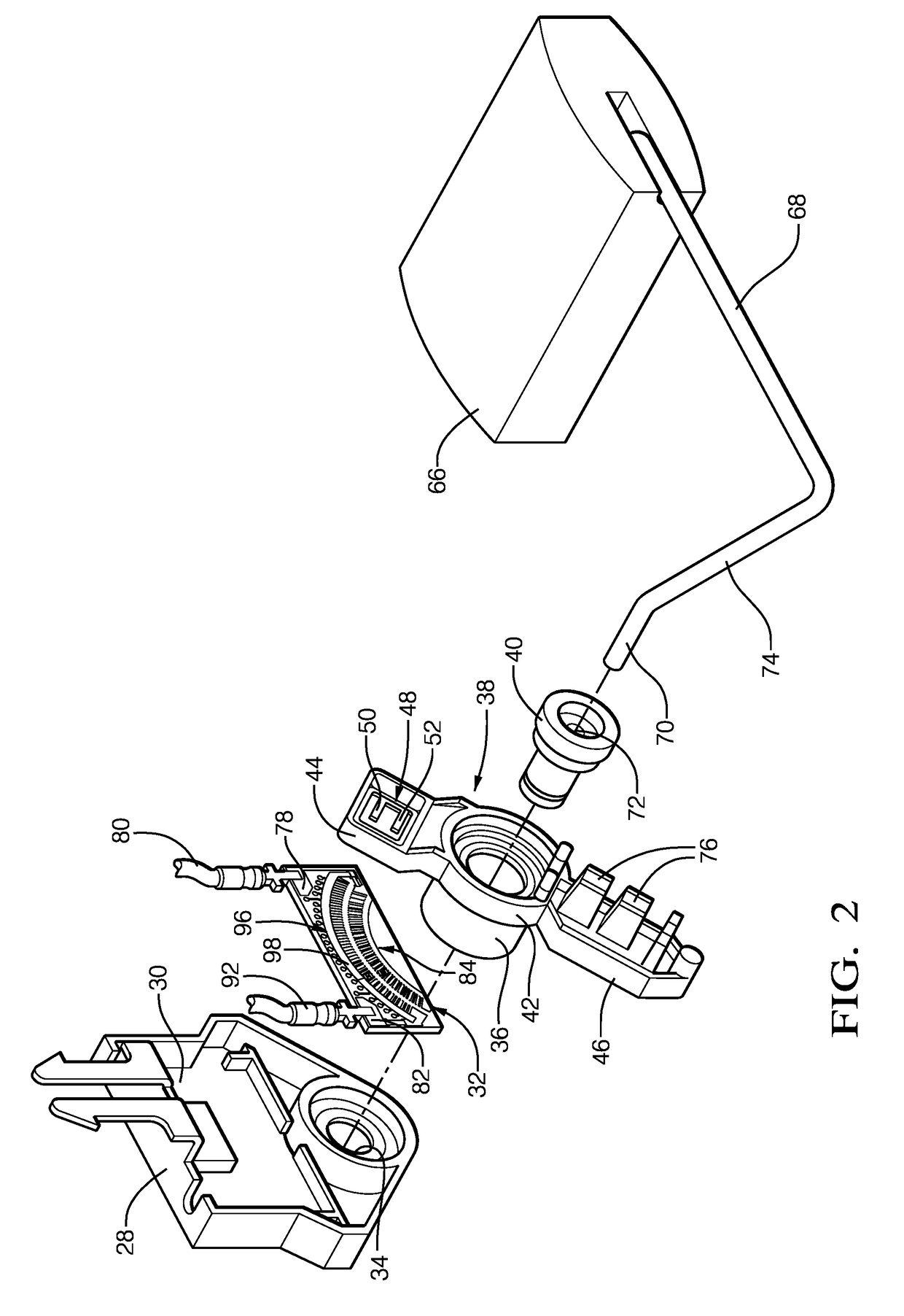Electrical connection having a gold contact surface with discrete areas of hardness and fuel level sensor using the same