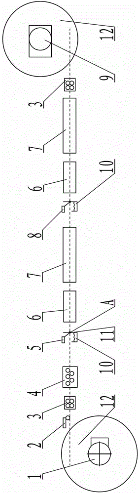Method and device for manufacturing hydrophilic copper pipe