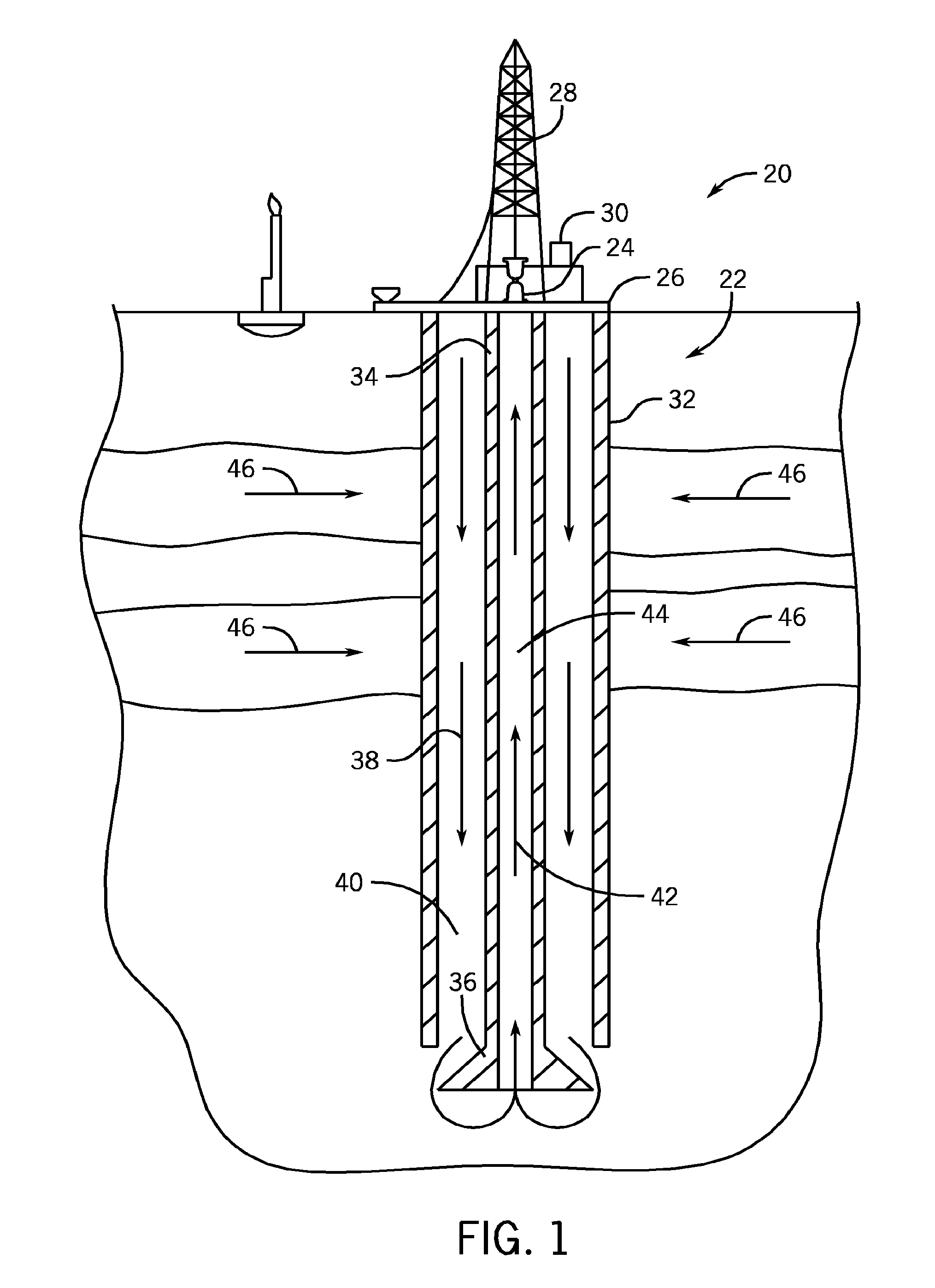 Backup safety flow control system for concentric drill string