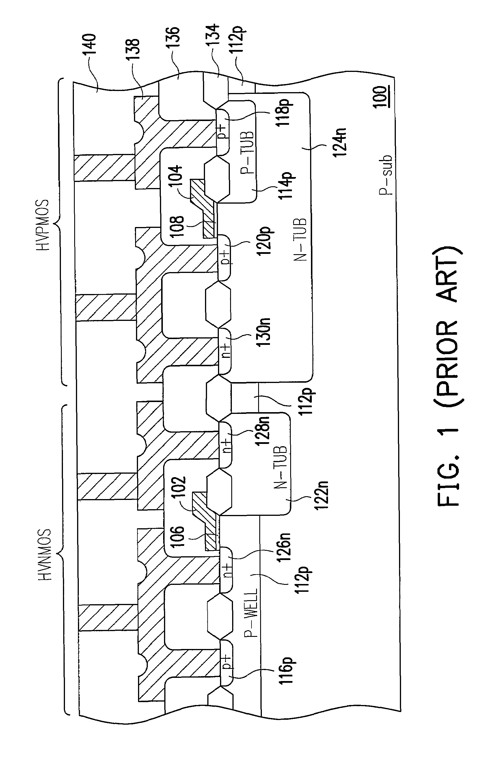 Complementary metal-oxide-semiconductor transistor for avoiding a latch-up problem
