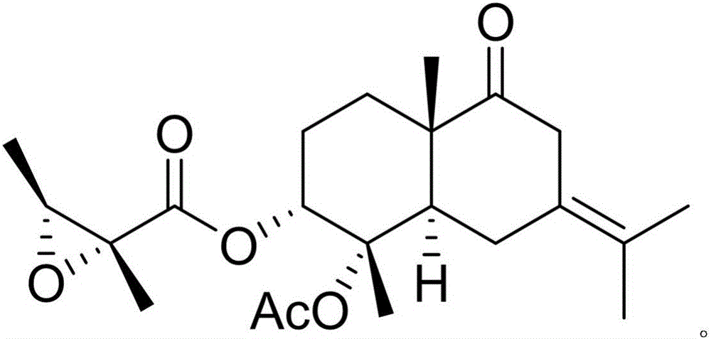 Cortisone acetate medicine composition and medical application thereof