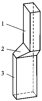 A kind of equal channel extrusion die and method for forming billet