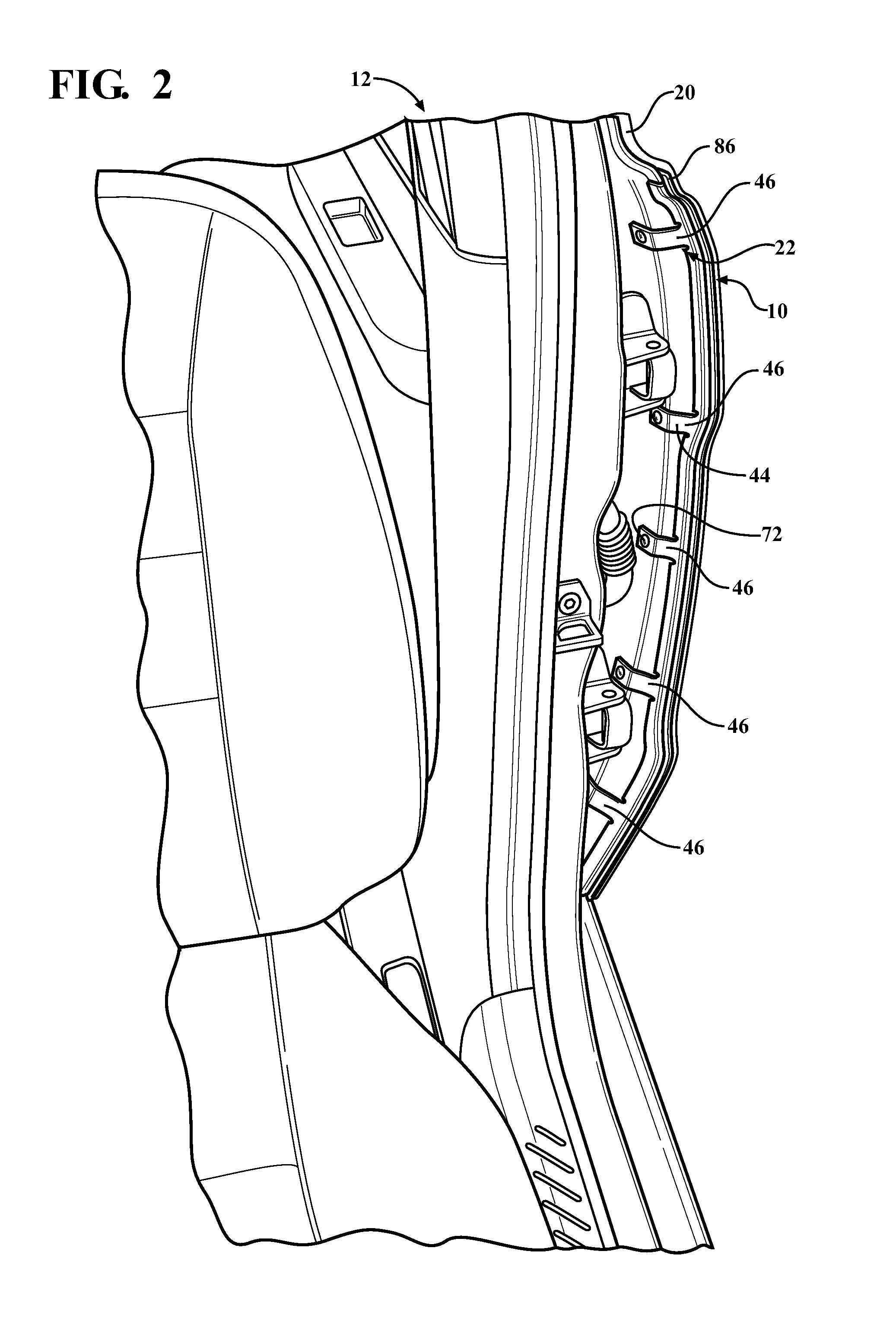 Carrier Having A Living Hinge