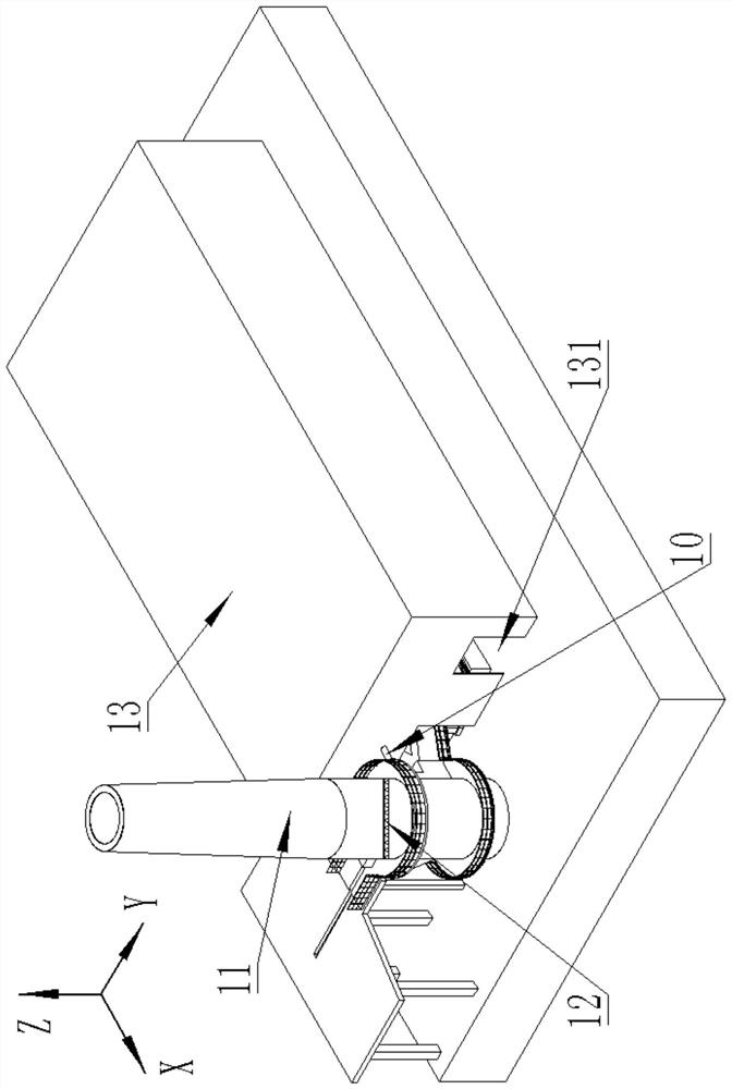 Environment-friendly bottom filter tank system for blast furnace granulated slag