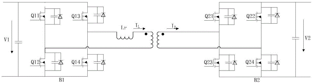 Bidirectional full-bridge converter-based wide-output voltage range control method for soft switching