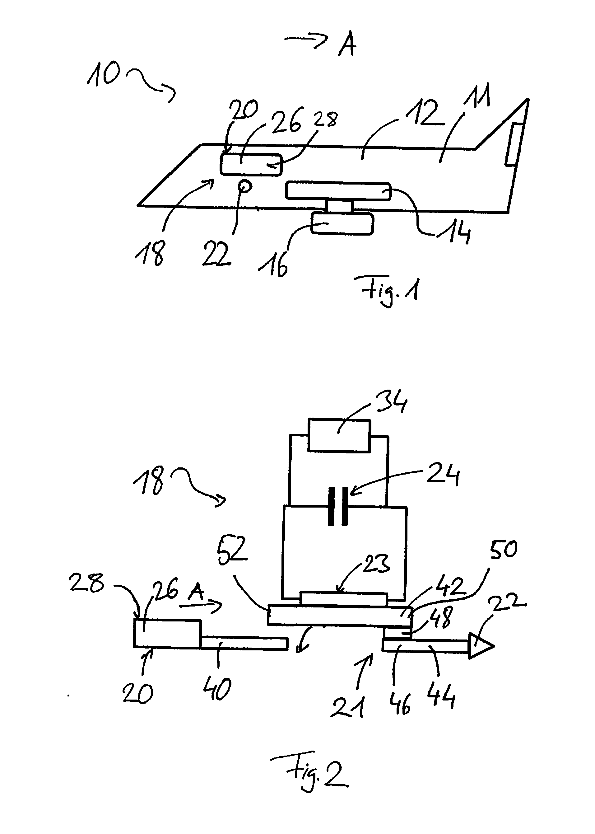 Resonant energy harvester, aircraft component comprising the resonant energy harvester and an aircraft comprising the resonant energy harvester or the aircraft component
