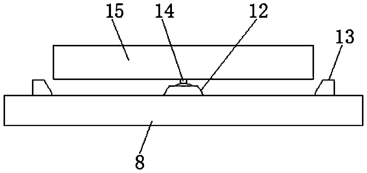 Damage-free high-protein vacuum precooling device and preparation method