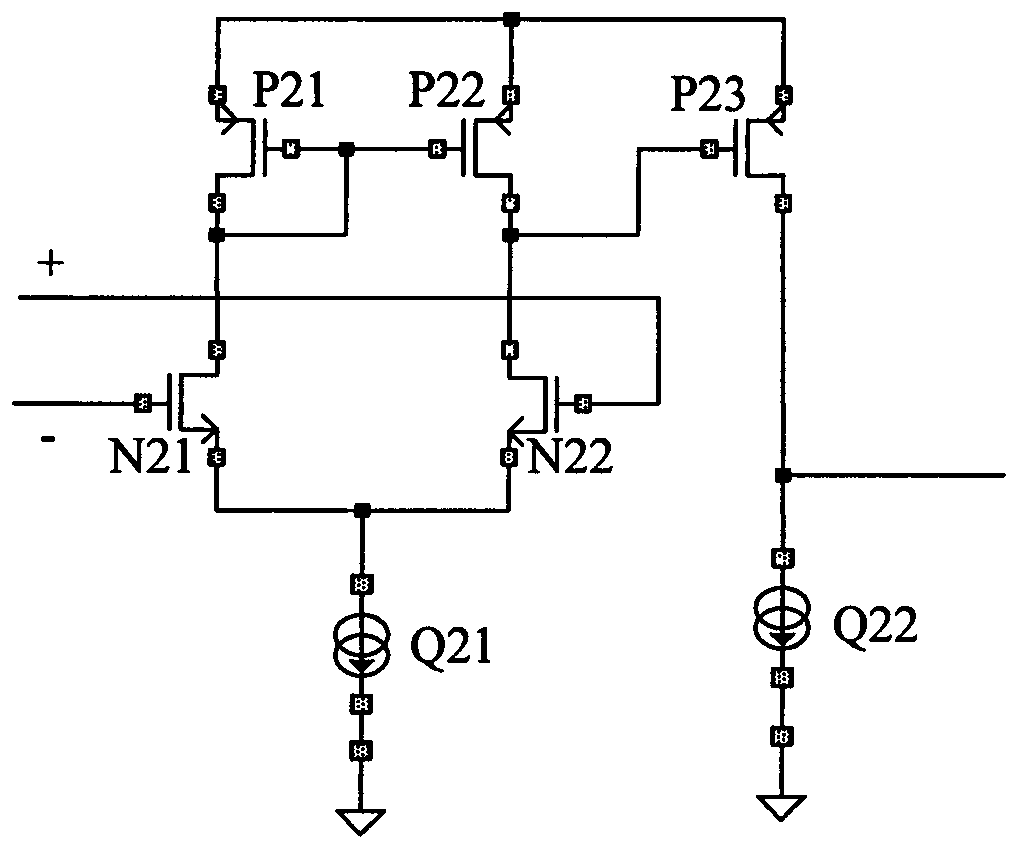 Over-current detection circuit and method for power switch tube