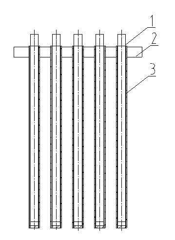 Magnetic bar and iron corrosive isolation bushing