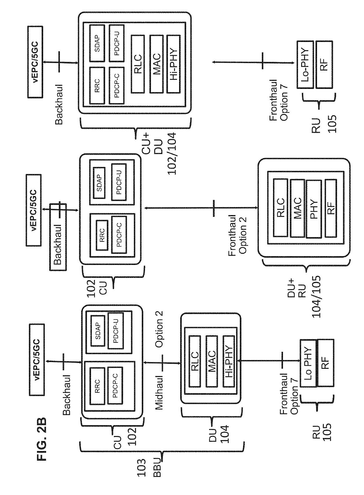 System and method for reduction in fronthaul interface bandwidth for cloud ran