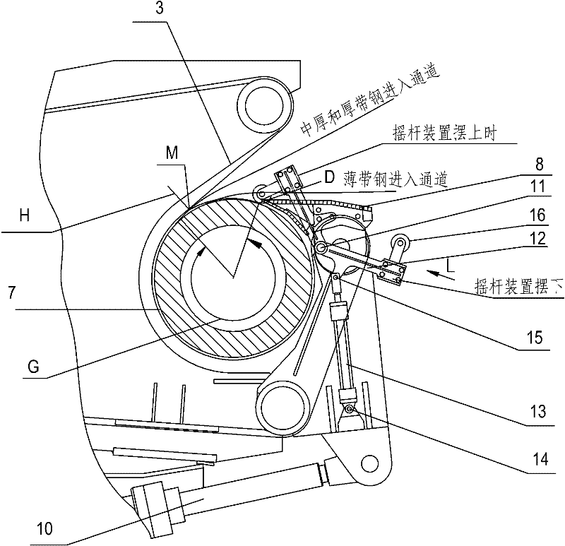 Belt winding aid and method for aiding in cold steel strip winding by using same