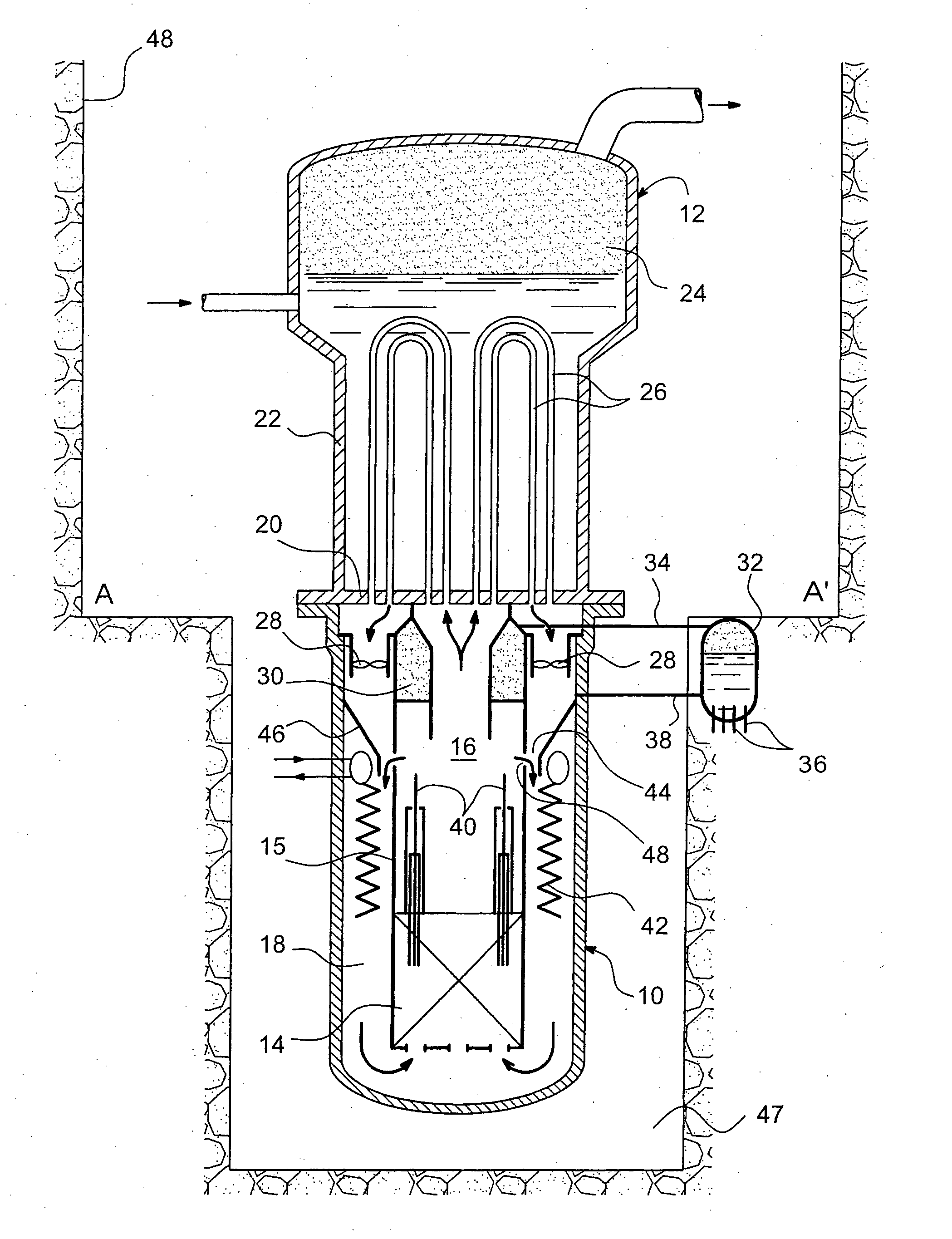 Compact pressurized water nuclear reactor