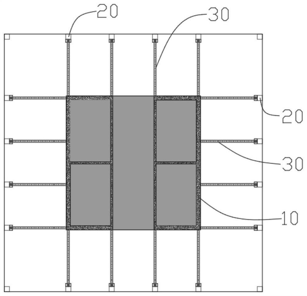 Energy dissipation extension arm capable of amplifying interlayer deformation and method thereof