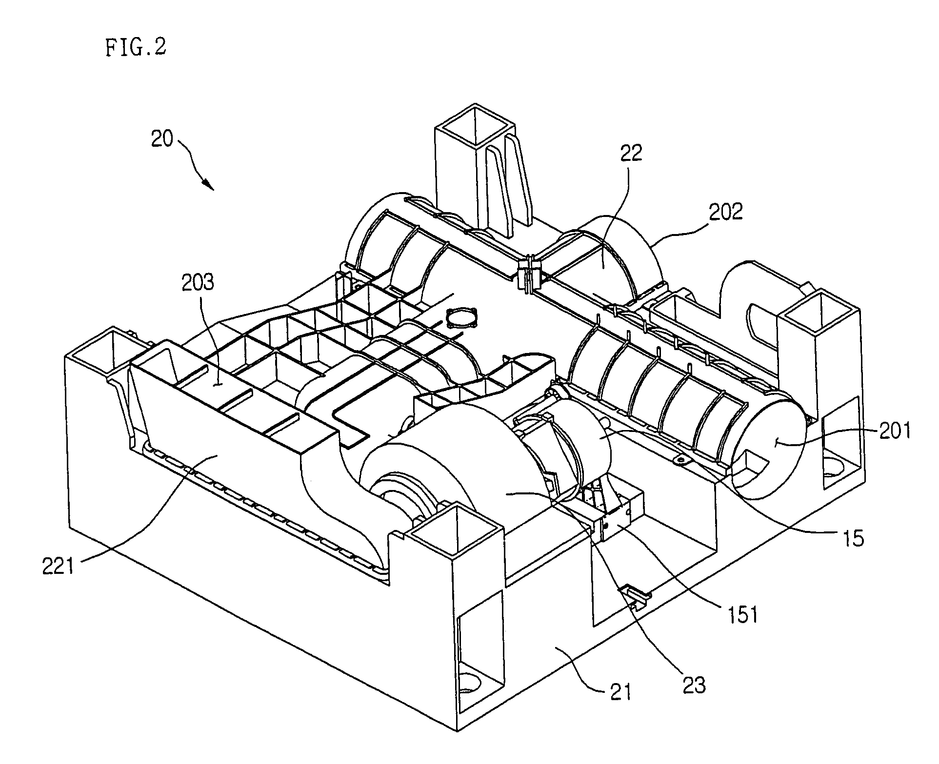 Laundry dryer and impurity entry preventing structure for the same