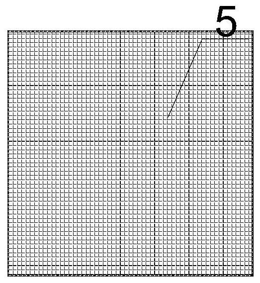 Reverse construction method waterproof grouting hole device and construction method