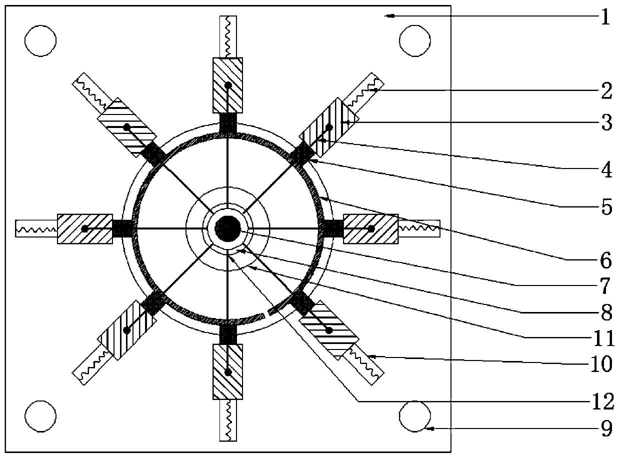 A Piston Ring Radial Rigidity Testing Device