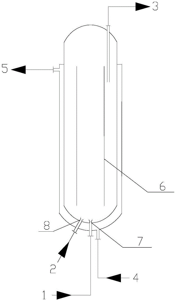 Method for continuously producing propylene oxide by directly oxidizing propylene with hydrogen peroxide