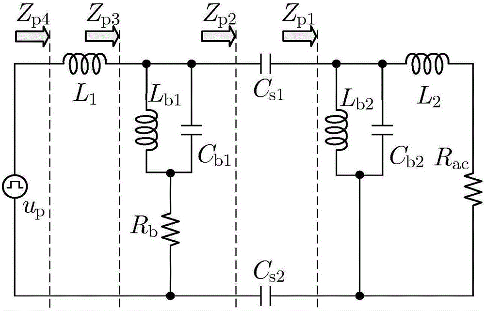 Composite information source type electric energy and signal parallel transmission method for ECPT system