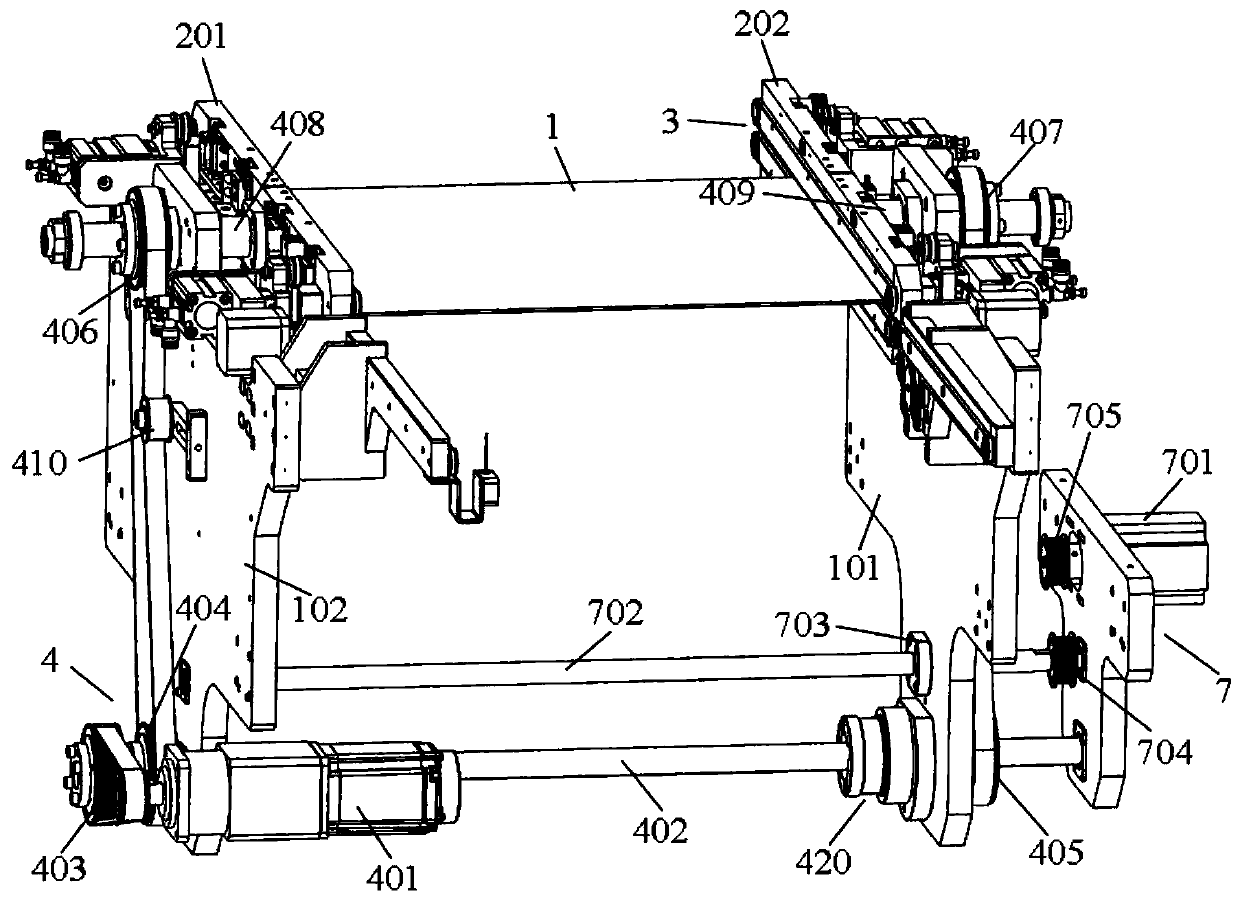 Rotary moving device and using method thereof