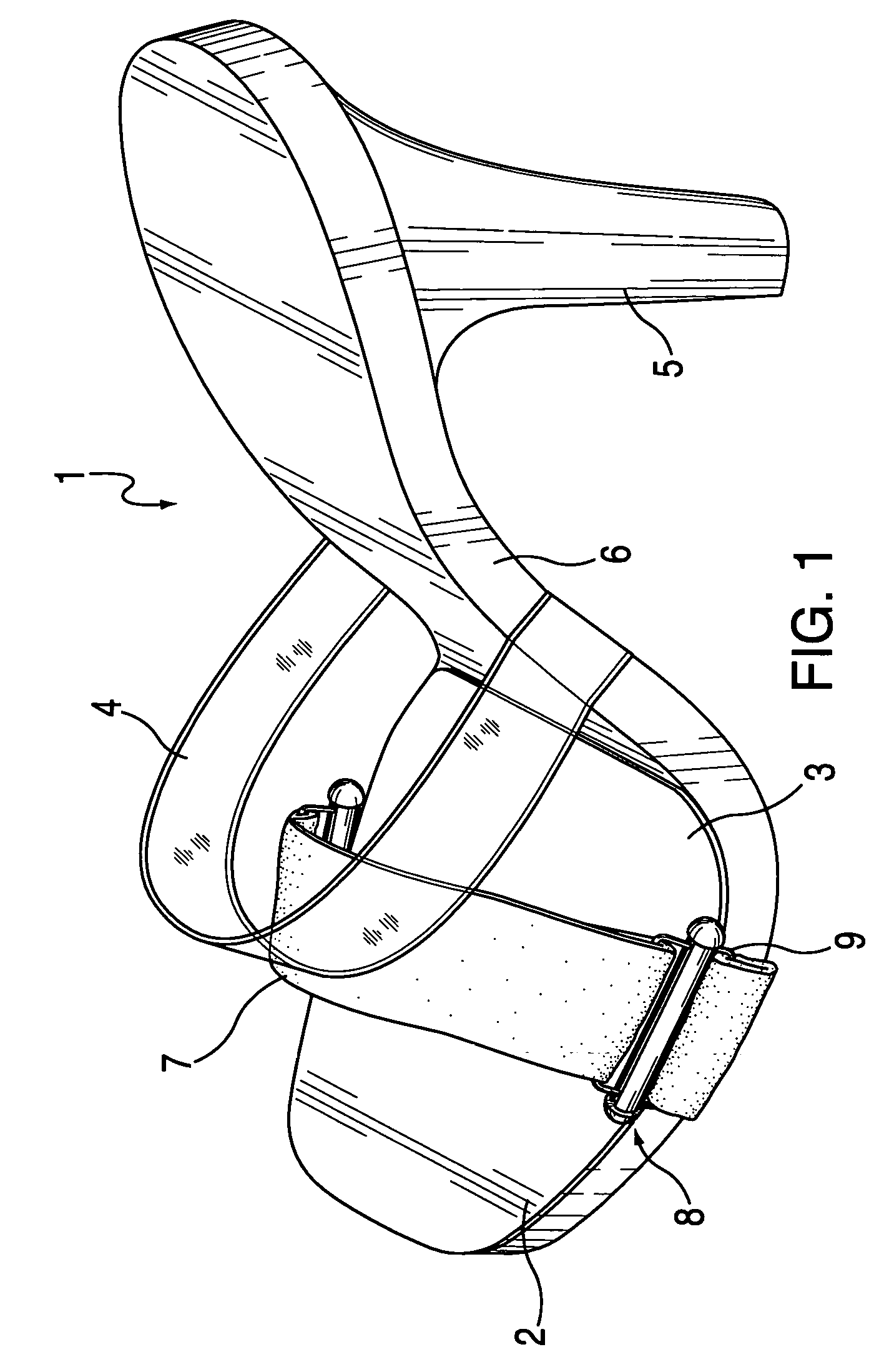 Locking mechanism for securing detachable shoe uppers