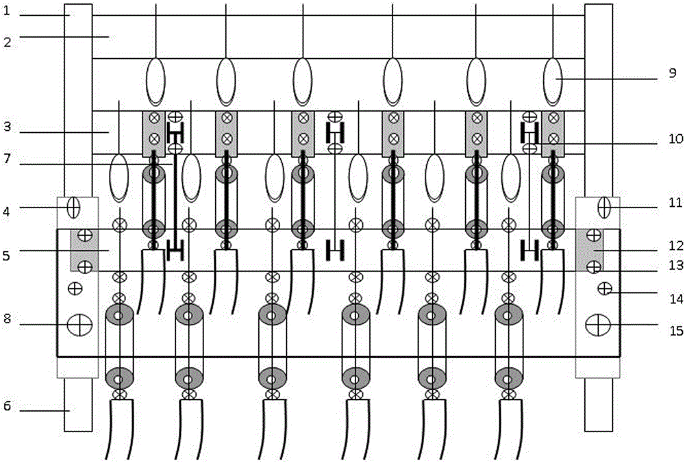 A straw displacement device for seed ditch in wheat field with corn re-sowing