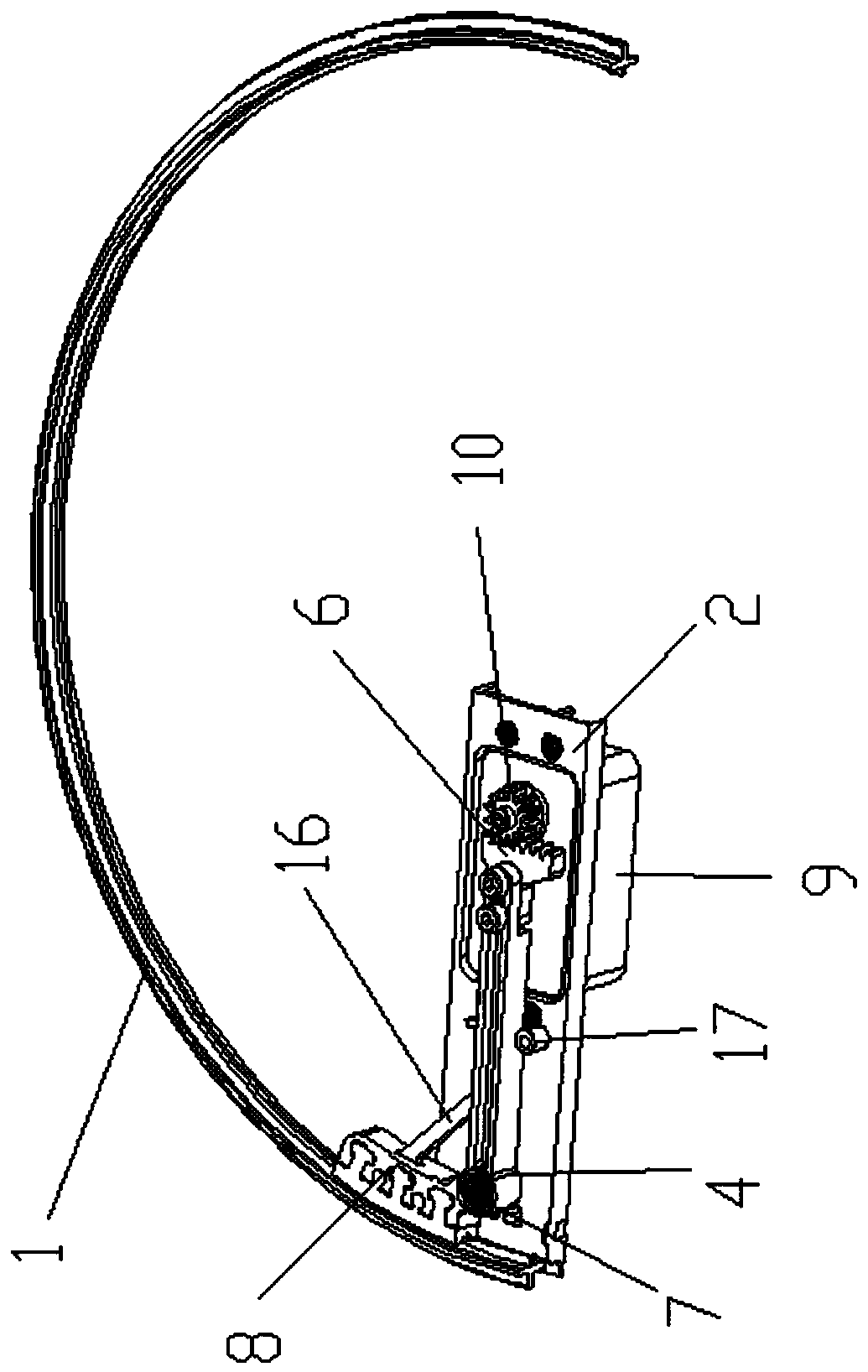 Electric vehicle brake device