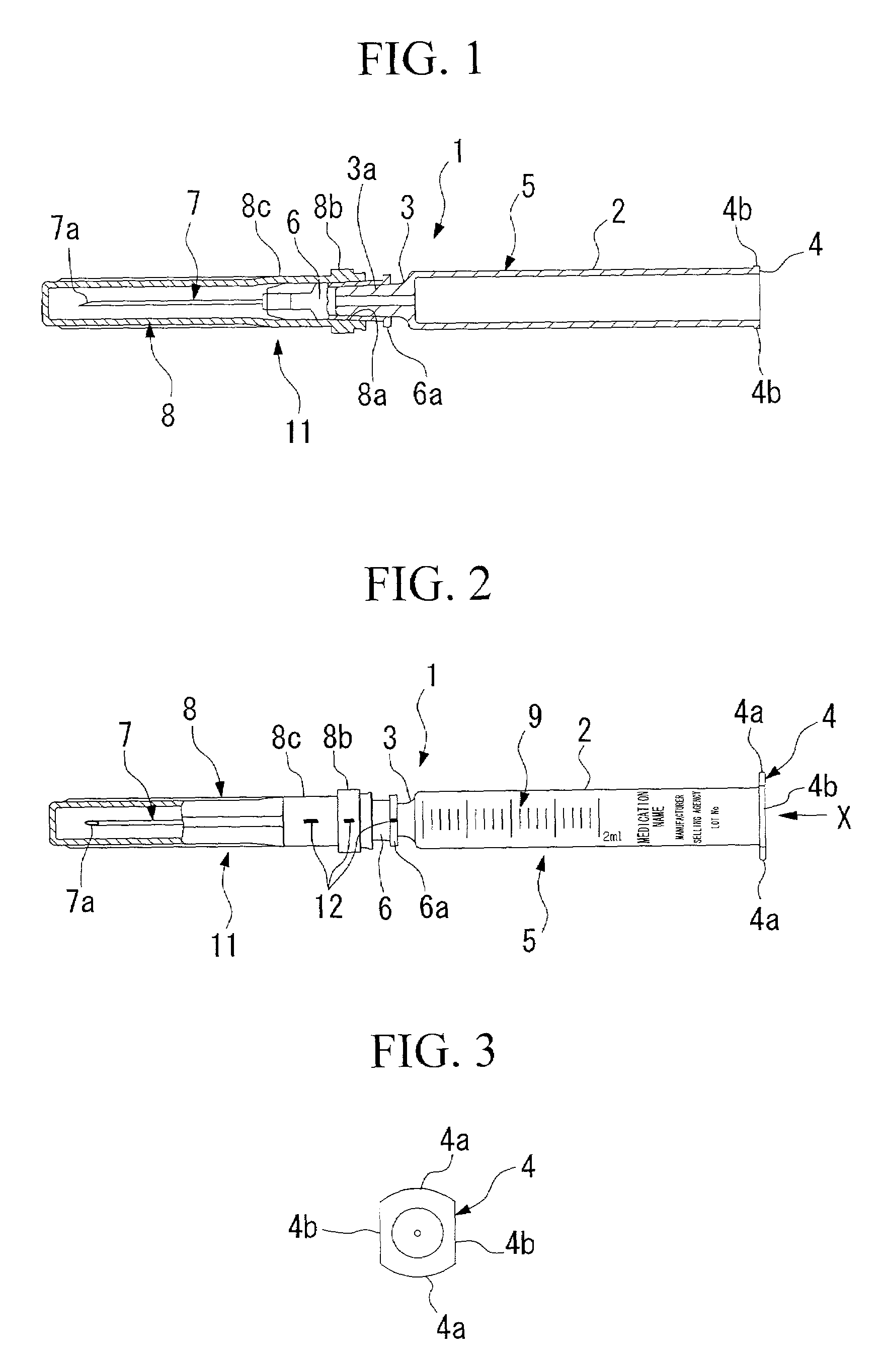 Combined container-syringe and assembly method of the same