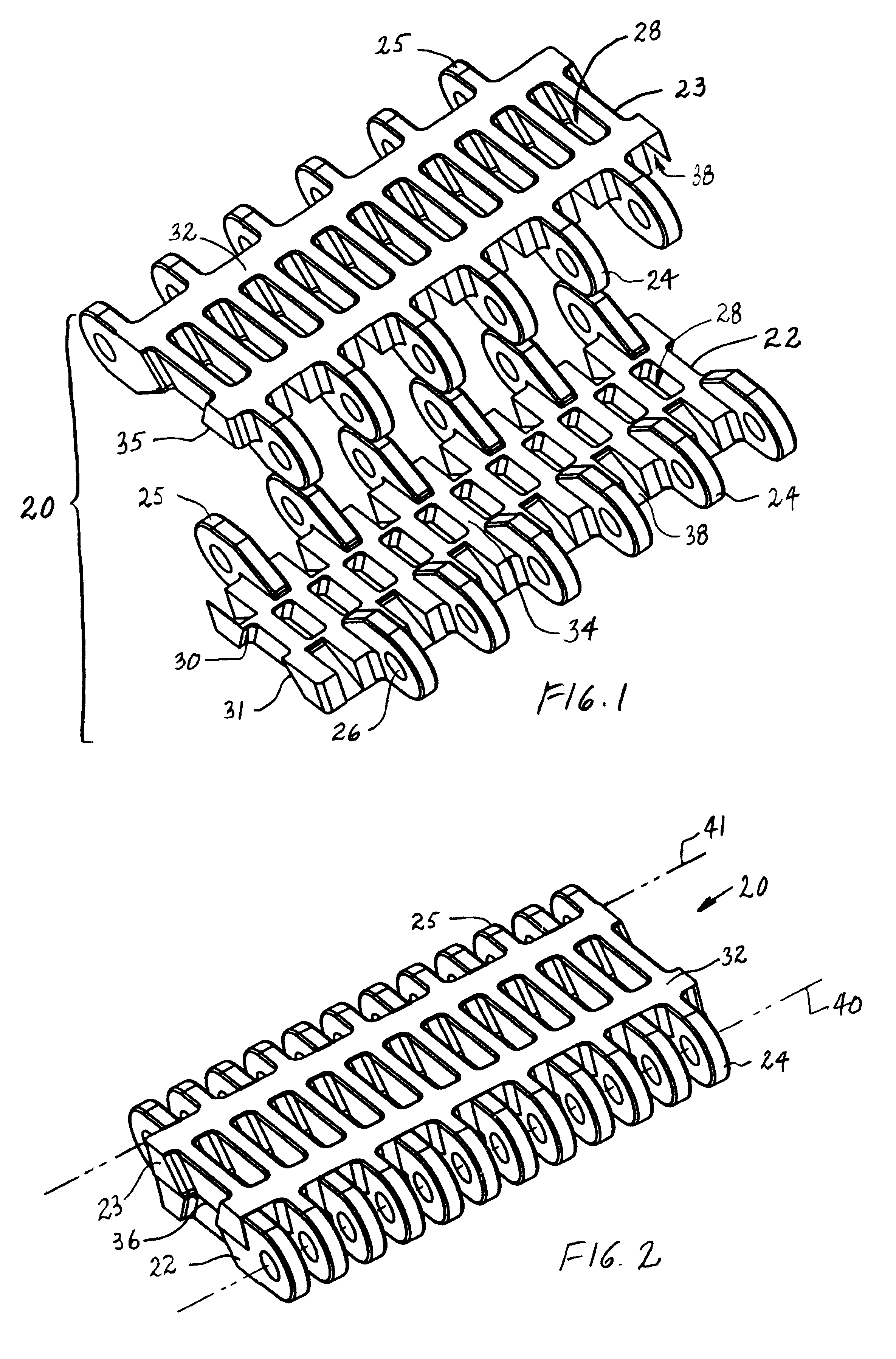 Modular conveyor belts with split belt modules