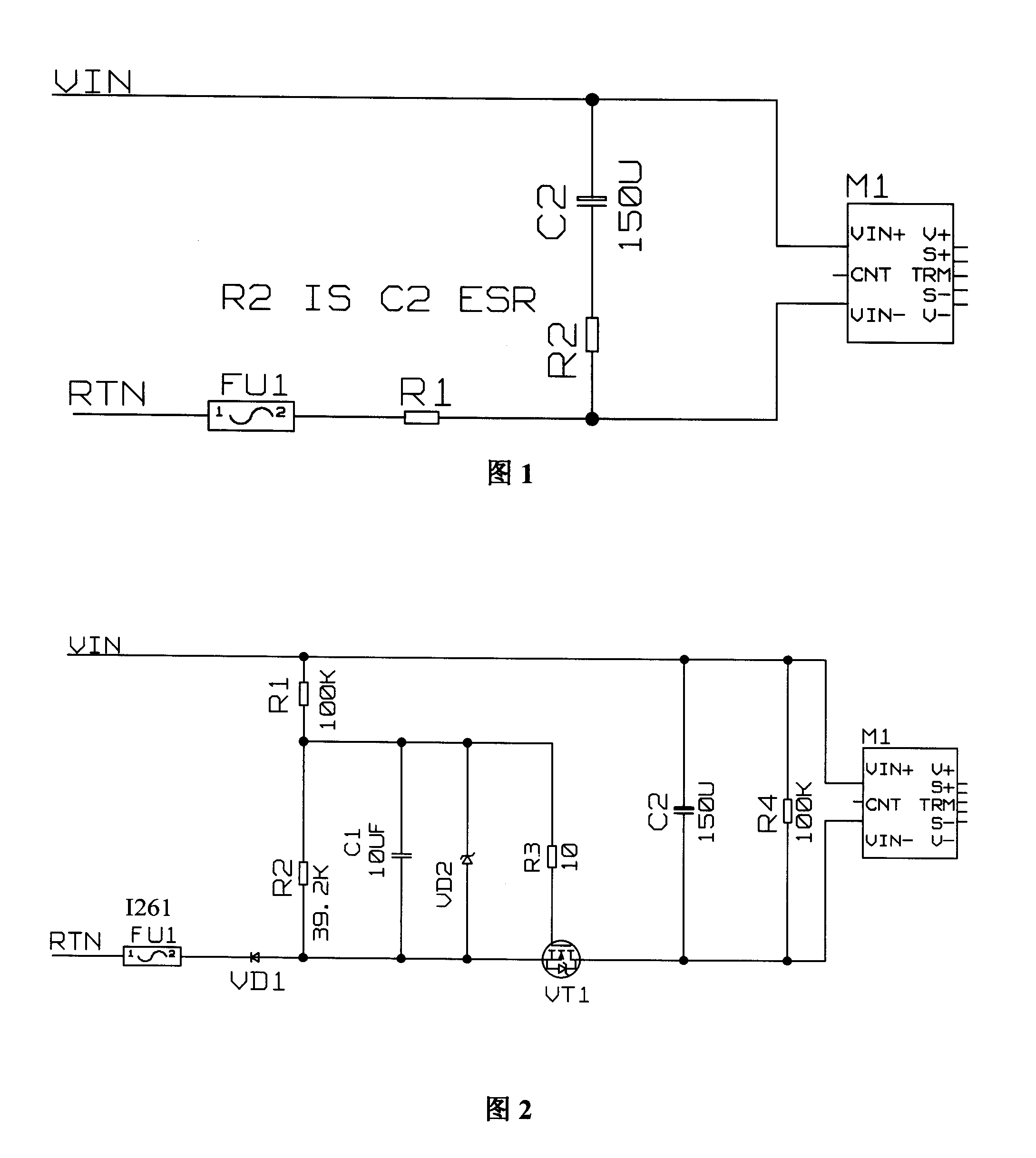 Direct-current power supply slow startup control circuit
