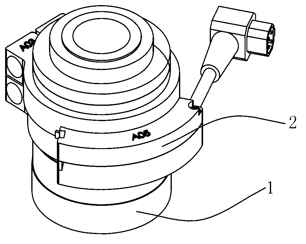 External connection control device for manual iris lens