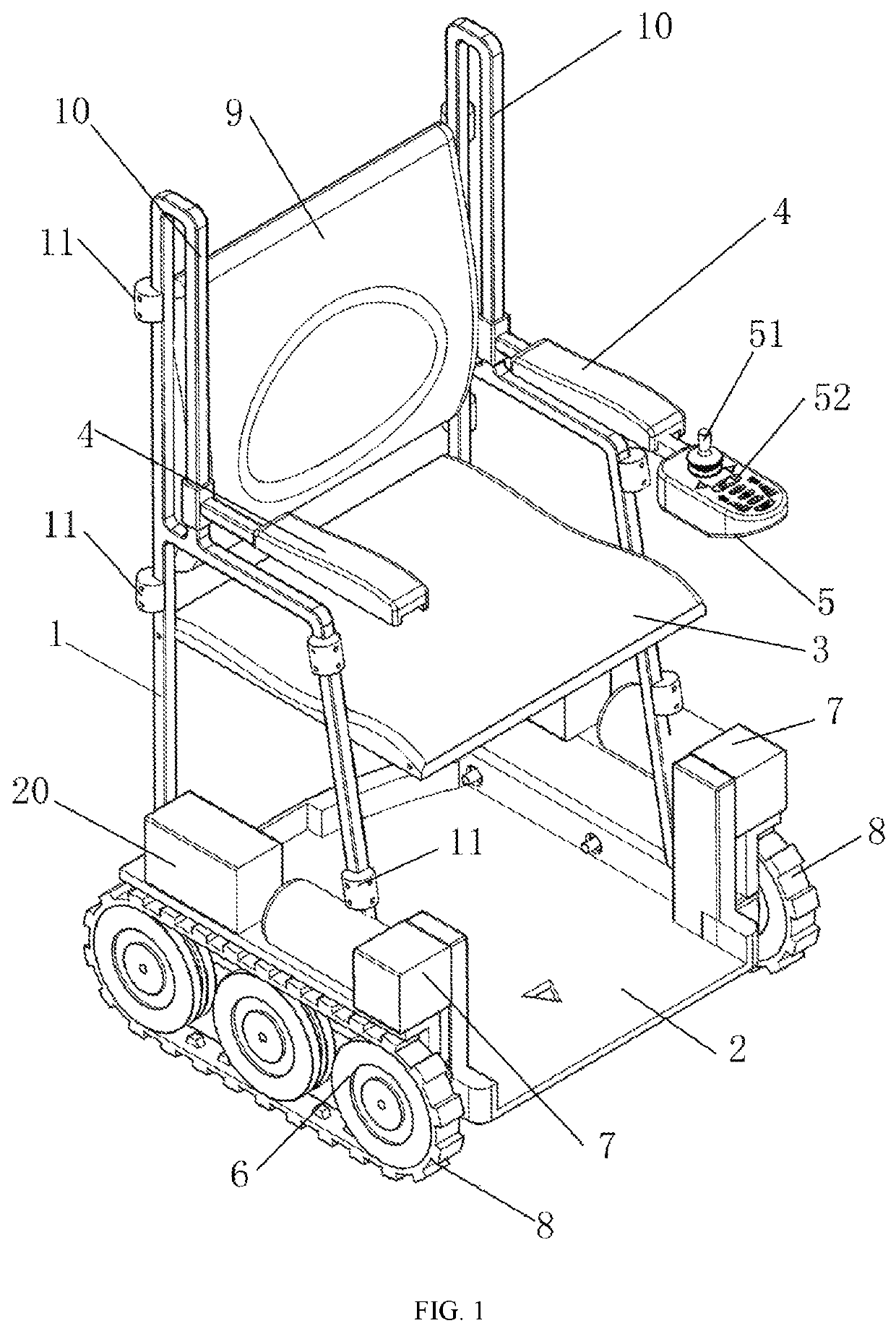 Smart electric wheelchair for the elderly