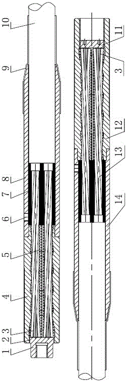 Steel strand stayed cable and manufacturing method thereof