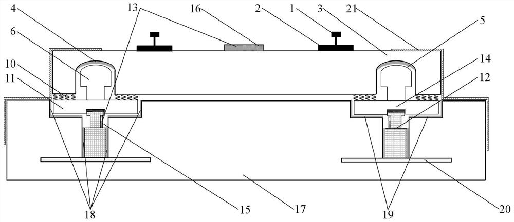 Vibration reduction and deformation self-regulation composite track structure for high railway bridge transition section in alpine region
