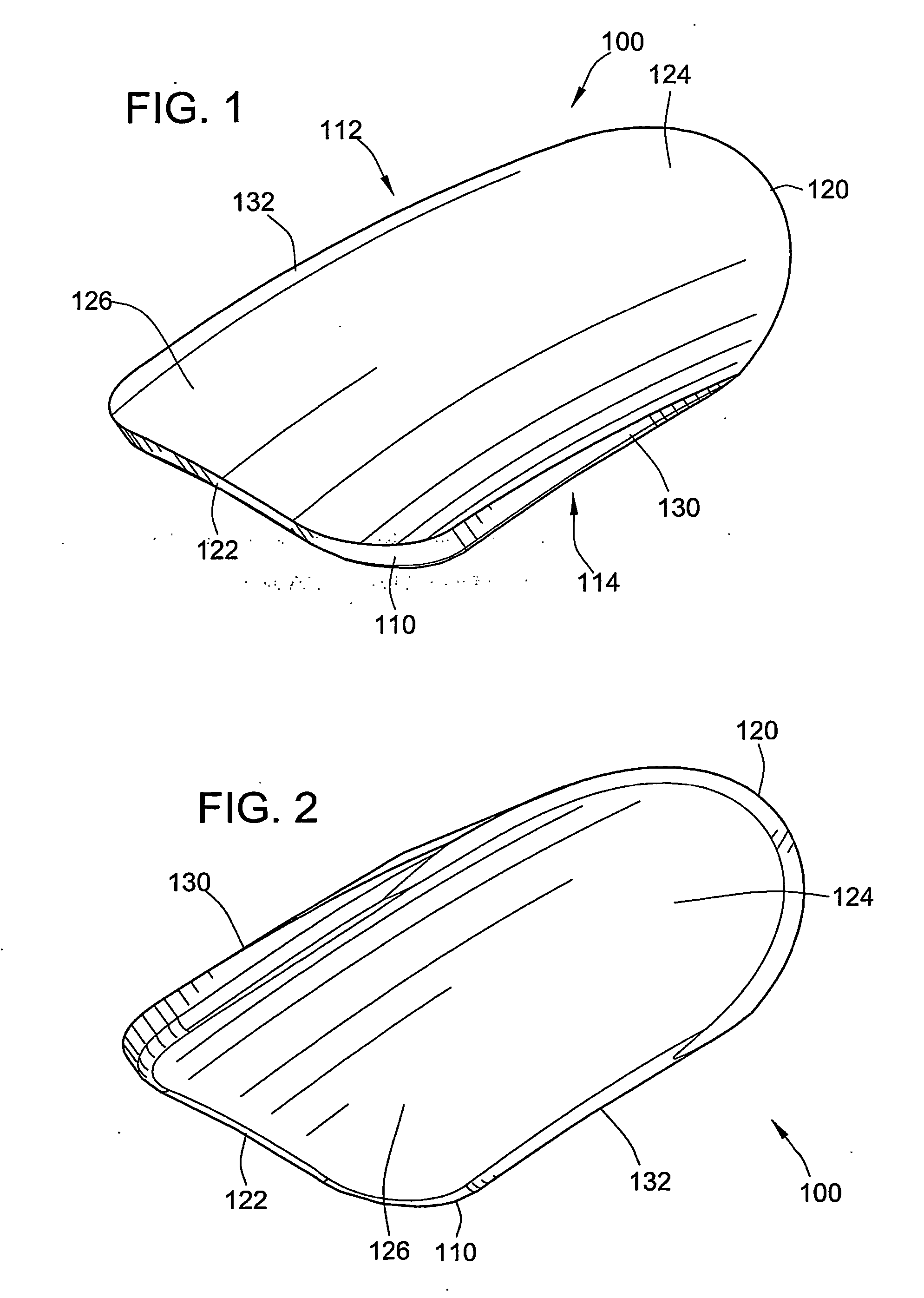 Structurally flexible artifical nails