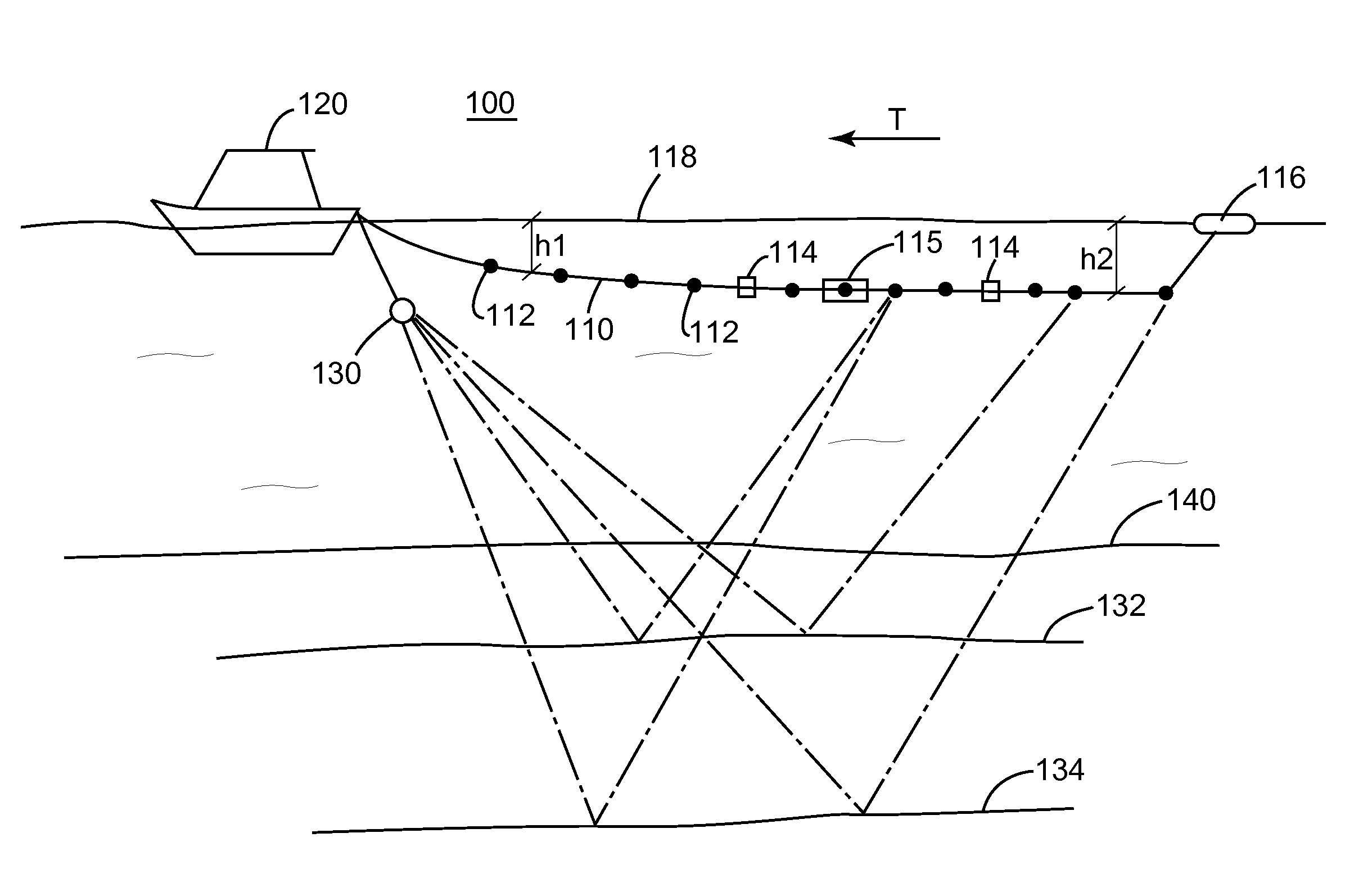Antifouling protective skin section for seismic survey equipment and related methods