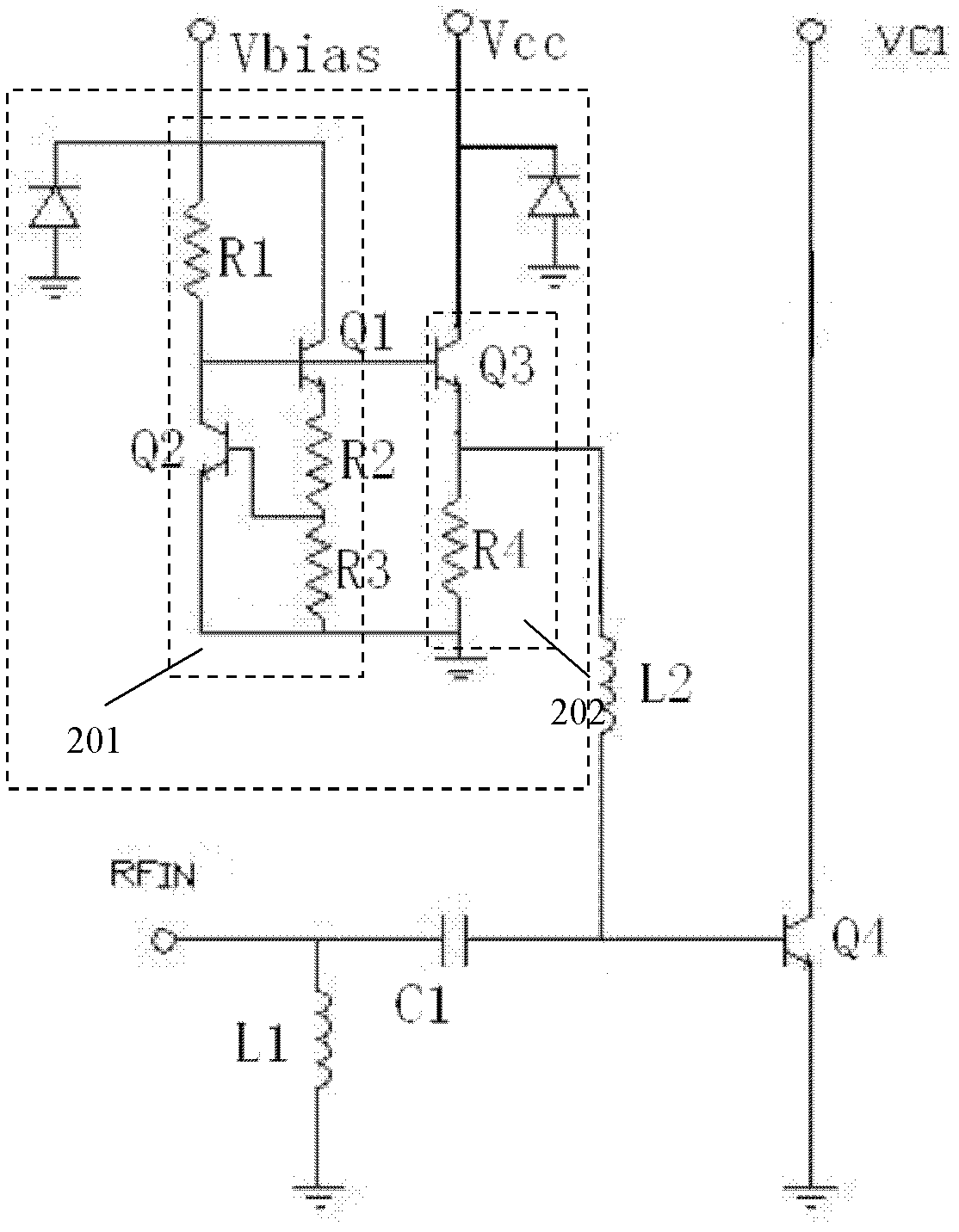 Biasing circuit of power amplifier