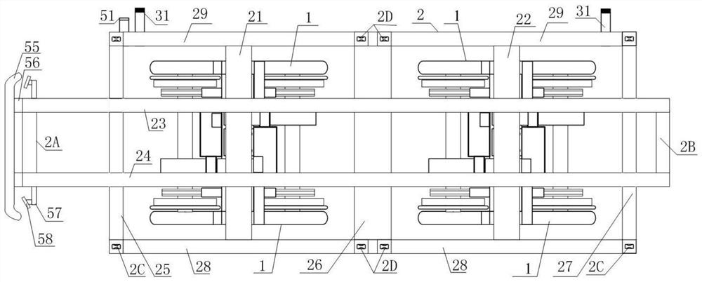 An unmanned multimodal transport rail car and a multimodal transport composite track system