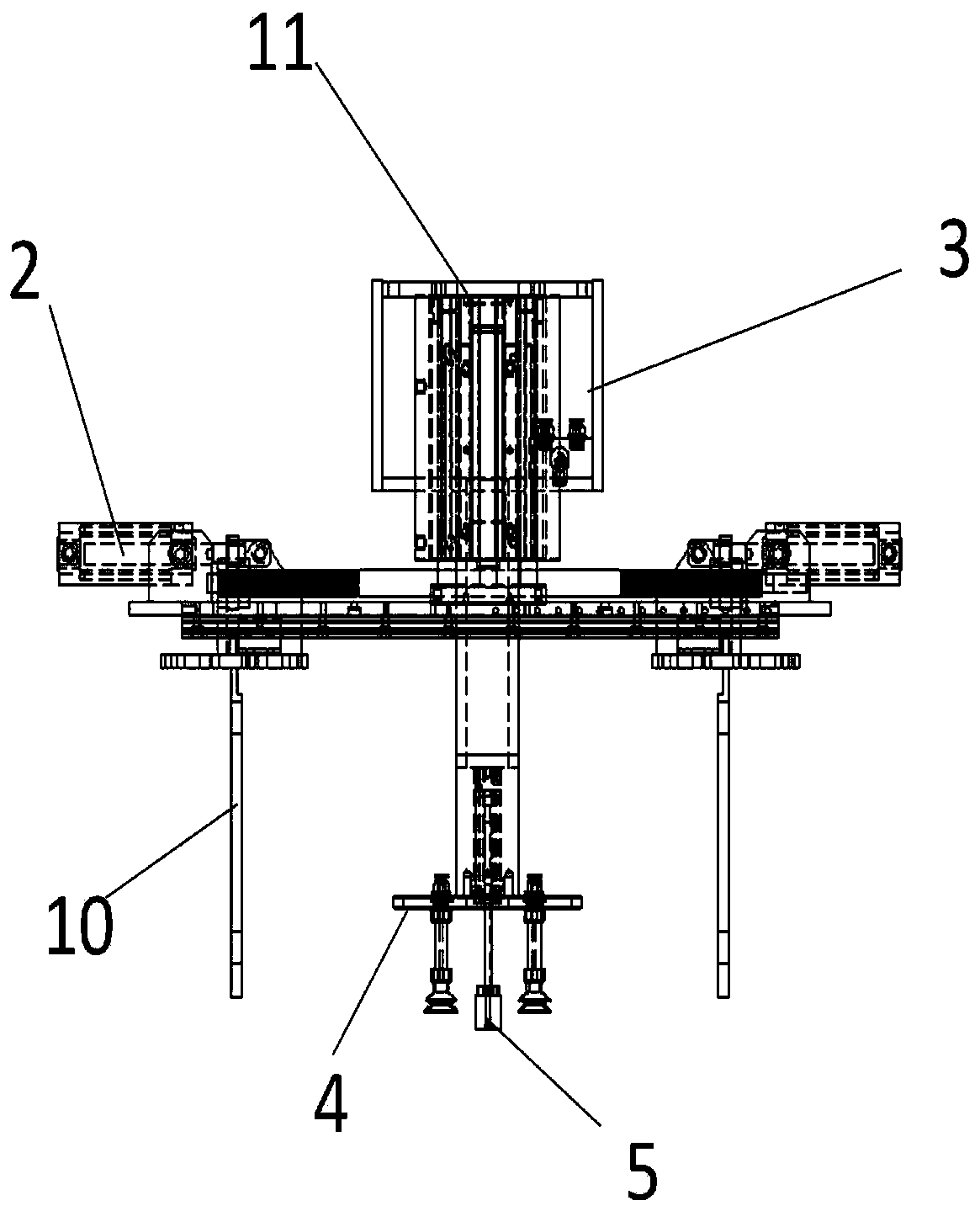 Lifting-clamping-type vacuum chuck clamp and use method thereof