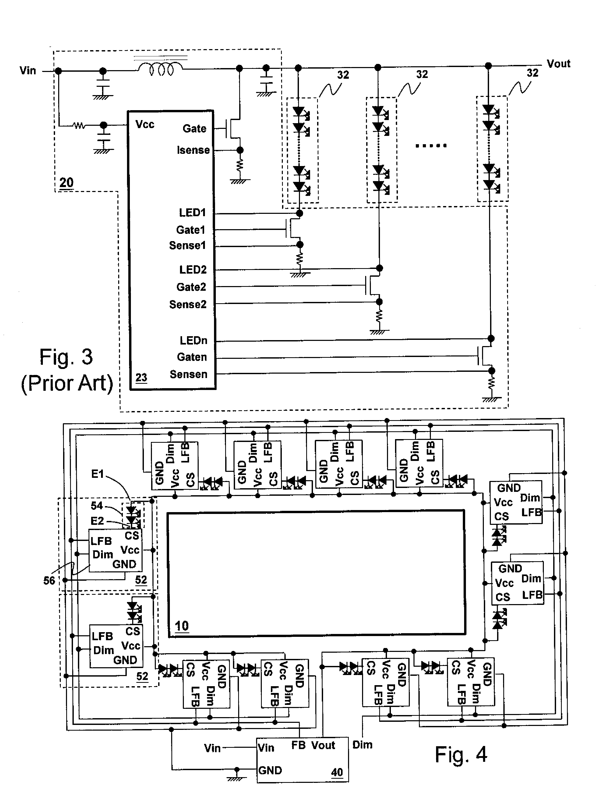 Flat panel display, light emitting module for use in flat panel display, and integrated circuit for use in light emitting module