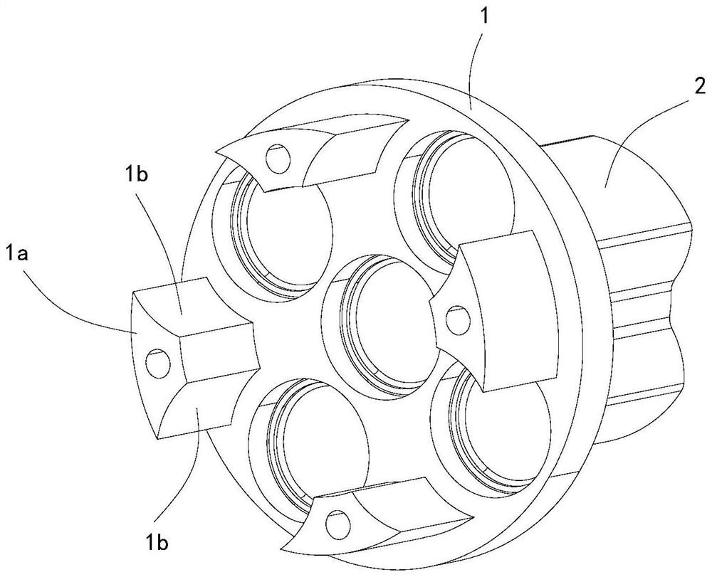 A compact planetary gear reducer and its planet carrier