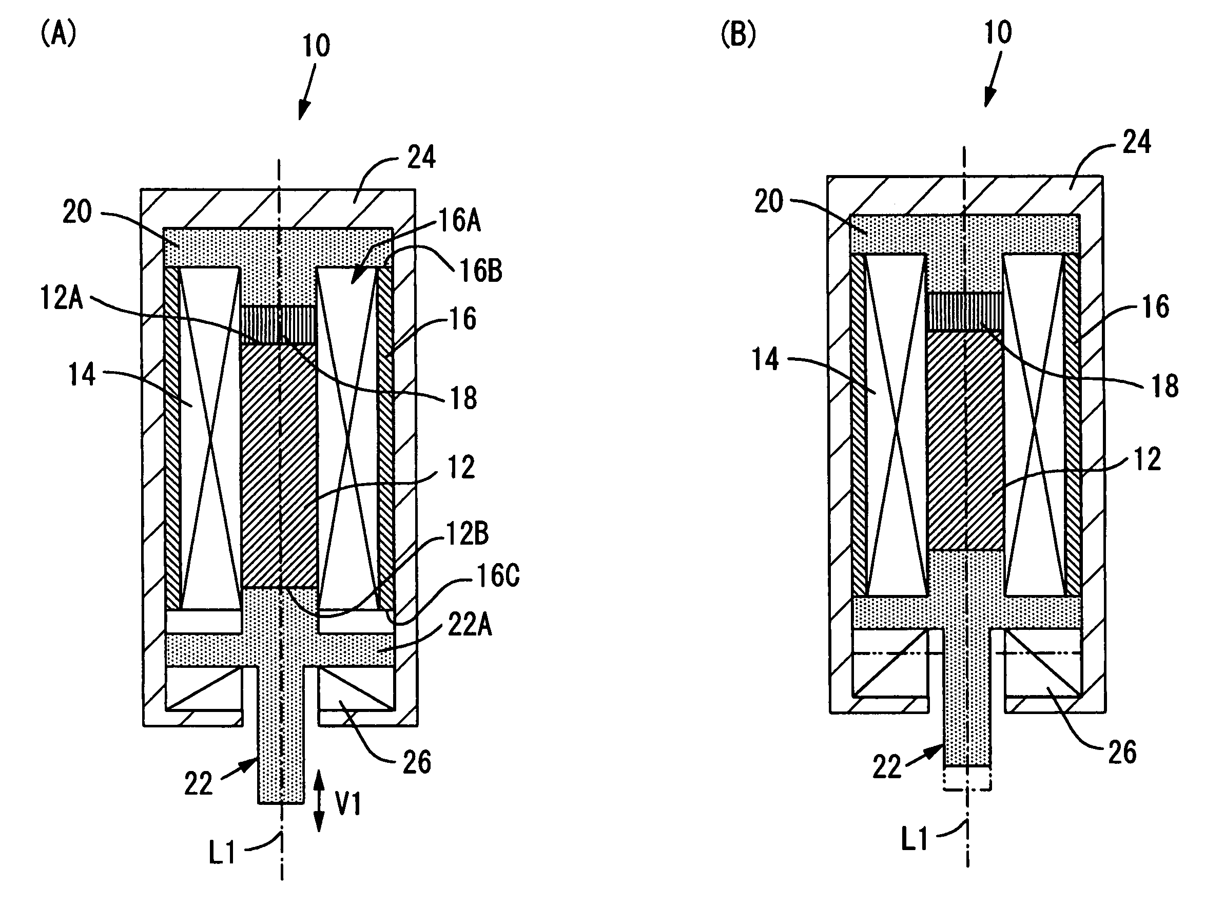 Contraction type actuator