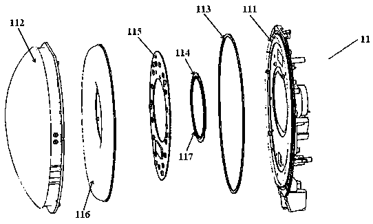 A robot body structure