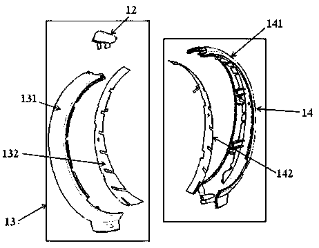 A robot body structure