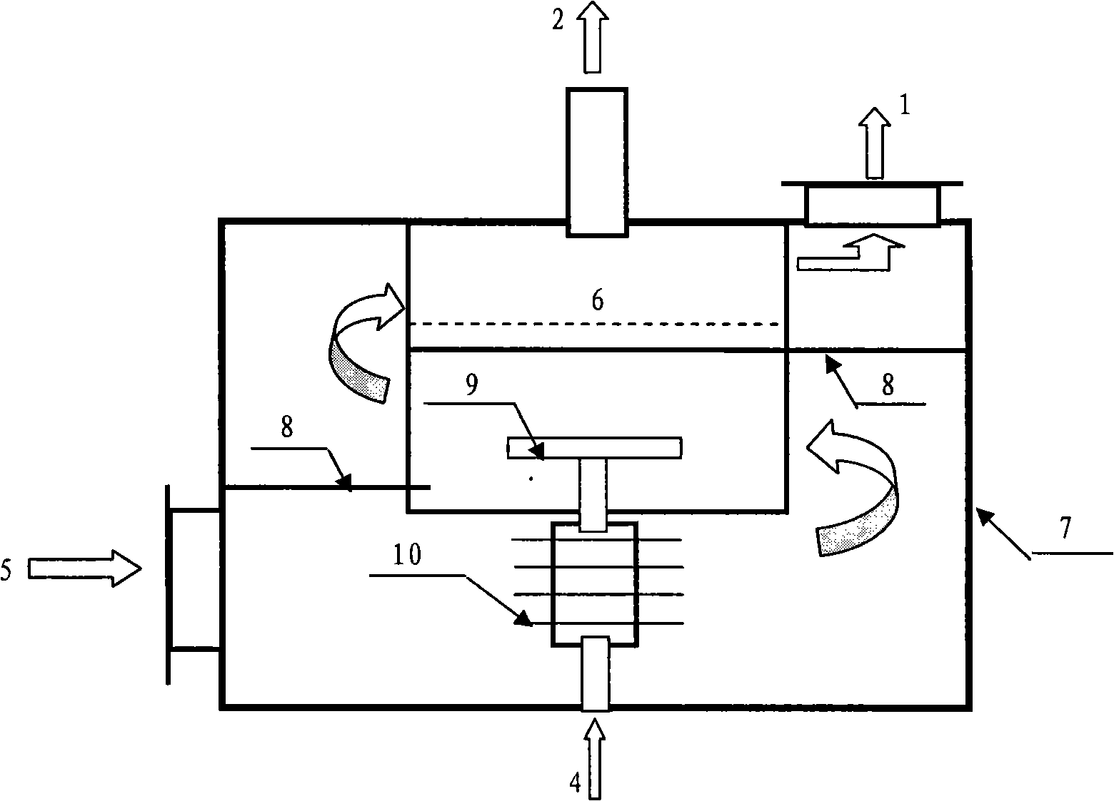 Improved process of steam generator for malacia protection of enamelling bare wire as well as apparatus